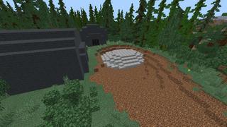 Screenshot of the Minecraft Bedrock Marketplace product SCP Crash Site created by RareLoot.