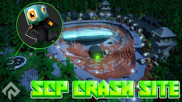 Thumbnail of the Minecraft Bedrock Marketplace product SCP Crash Site created by RareLoot.