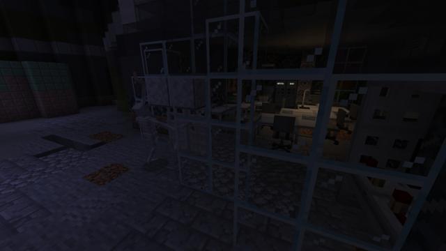 Screenshot of the Minecraft Bedrock Marketplace product SCP Escape Room created by RareLoot.