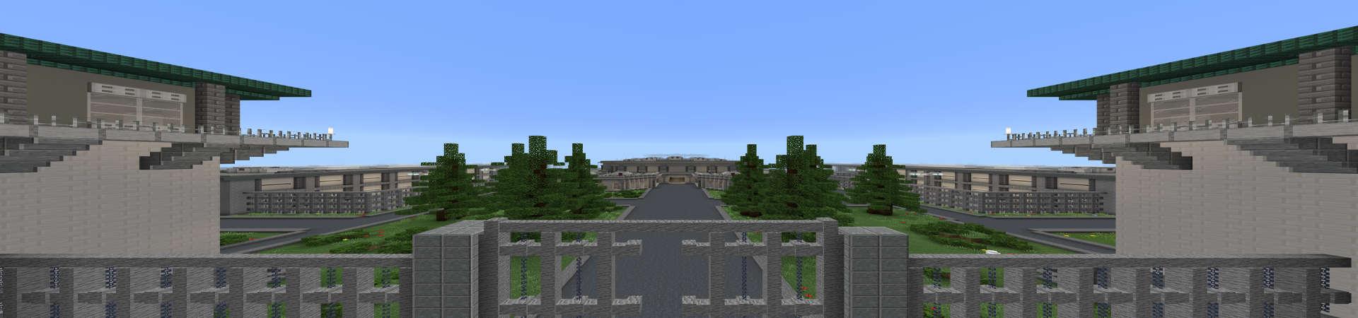 Panorama of the Minecraft Bedrock Marketplace product SCP Prison 2 created by RareLoot.