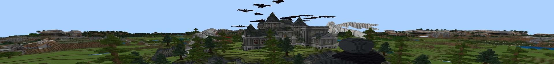Panorama of the Minecraft Bedrock Marketplace product SCP - Scary Castle created by RareLoot.