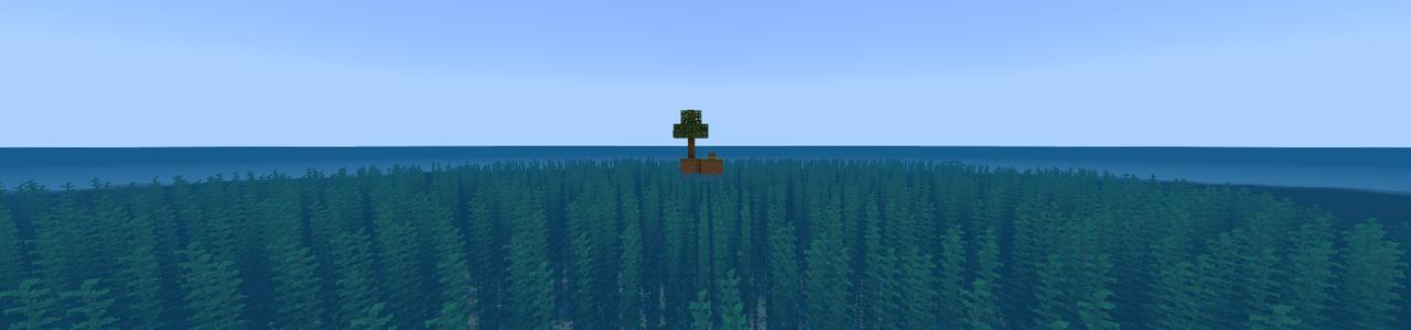 Panorama of the Minecraft Bedrock Marketplace product Seablock created by RareLoot.