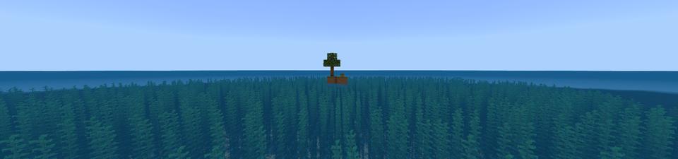 Panorama of the Minecraft Bedrock Marketplace product Seablock created by RareLoot.