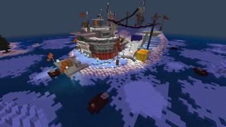 Screenshot of the Minecraft Bedrock Marketplace product Secret Iceberg Base created by RareLoot.