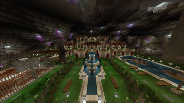 Screenshot of the Minecraft Bedrock Marketplace product Secret Millionaire Base created by RareLoot.