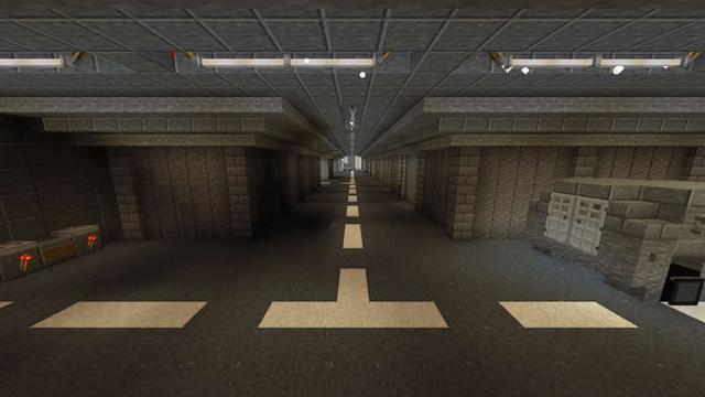 Screenshot of the Minecraft Bedrock Marketplace product Secret Mountain Base created by RareLoot.