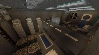 Screenshot of the Minecraft Bedrock Marketplace product Secret Mountain Base created by RareLoot.