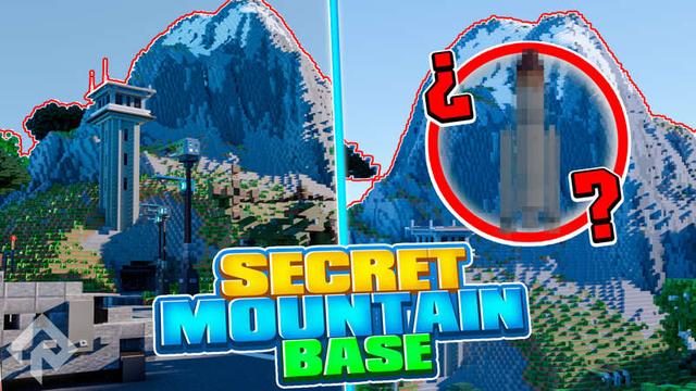 Thumbnail of the Minecraft Bedrock Marketplace product Secret Mountain Base created by RareLoot.