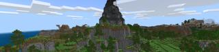 Panorama of the Minecraft Bedrock Marketplace product Secret Superhero Base created by RareLoot.