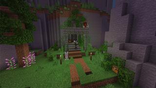 Screenshot of the Minecraft Bedrock Marketplace product Secret Superhero Base created by RareLoot.