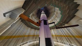 Screenshot of the Minecraft Bedrock Marketplace product Secret Superhero Base created by RareLoot.