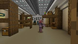 Screenshot of the Minecraft Bedrock Marketplace product Secret Superhero Base created by RareLoot.