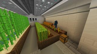 Screenshot of the Minecraft Bedrock Marketplace product Secret Superhero Base created by RareLoot.