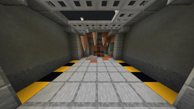 Screenshot of the Minecraft Bedrock Marketplace product Secret Villain Base created by RareLoot.