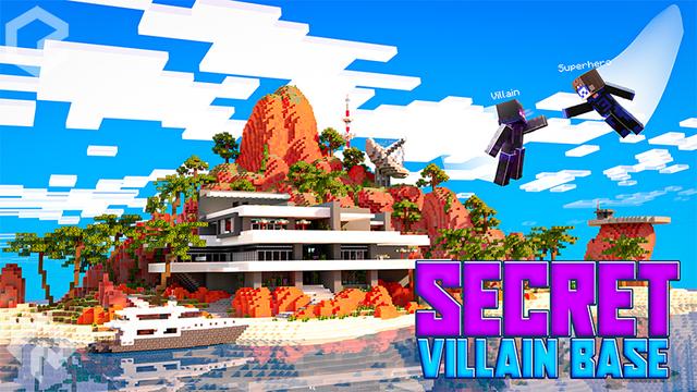 Thumbnail of the Minecraft Bedrock Marketplace product Secret Villain Base created by RareLoot.