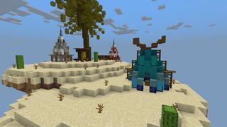 Screenshot of the Minecraft Bedrock Marketplace product Sharks created by RareLoot.