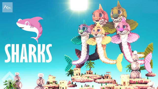 Thumbnail of the Minecraft Bedrock Marketplace product Sharks created by RareLoot.