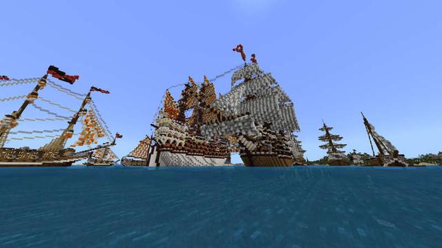 Screenshot of the Minecraft Bedrock Marketplace product Ship Ahoy created by RareLoot.