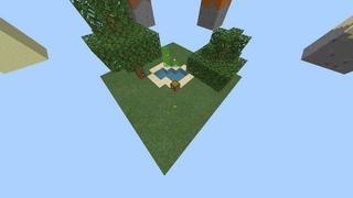 Screenshot of the Minecraft Bedrock Marketplace product Single Chunk Skyblock created by RareLoot.