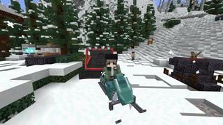 Screenshot of the Minecraft Bedrock Marketplace product Ski Resort created by RareLoot.