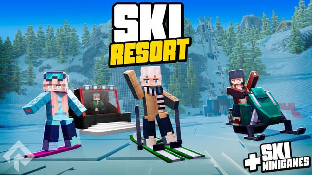 Thumbnail of the Minecraft Bedrock Marketplace product Ski Resort created by RareLoot.