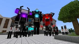Screenshot of the Minecraft Bedrock Marketplace product Skibidi Toilet created by RareLoot.