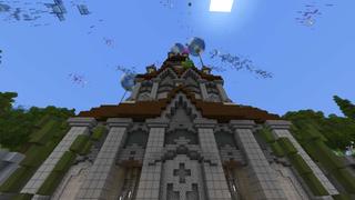 Screenshot of the Minecraft Bedrock Marketplace product Sky Castle - Parkour created by RareLoot.