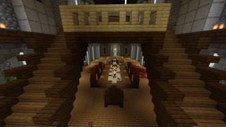 Screenshot of the Minecraft Bedrock Marketplace product Sky Castle - Parkour created by RareLoot.