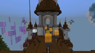 Screenshot of the Minecraft Bedrock Marketplace product Sky Castle - Parkour created by RareLoot.