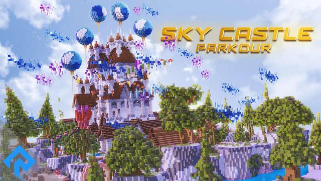 Thumbnail of the Minecraft Bedrock Marketplace product Sky Castle - Parkour created by RareLoot.