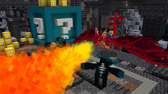 Screenshot of the Minecraft Bedrock Marketplace product Skyblock [?] created by RareLoot.