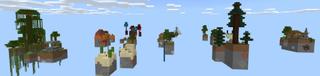 Panorama of the Minecraft Bedrock Marketplace product Skyblock Chunks created by RareLoot.