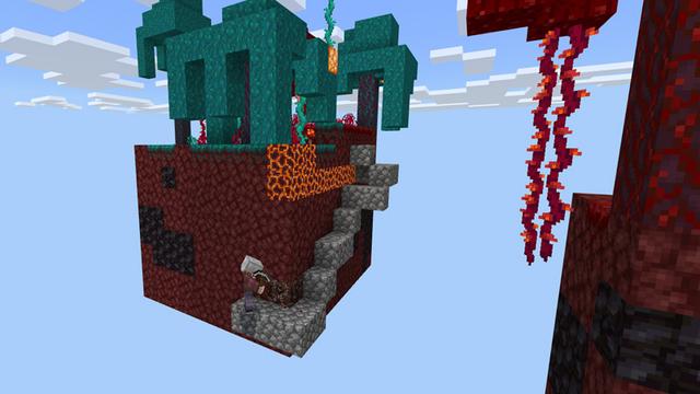 Screenshot of the Minecraft Bedrock Marketplace product Skyblock Chunks created by RareLoot.