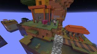 Screenshot of the Minecraft Bedrock Marketplace product Skyblock Fragments created by RareLoot.