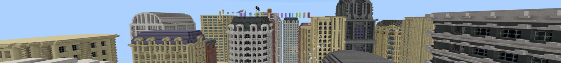 Panorama of the Minecraft Bedrock Marketplace product Skycity - Parkour created by RareLoot.