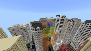 Screenshot of the Minecraft Bedrock Marketplace product Skycity - Parkour created by RareLoot.