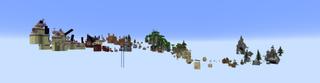 Panorama of the Minecraft Bedrock Marketplace product Skycube created by RareLoot.