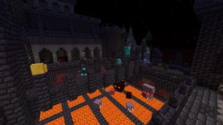 Screenshot of the Minecraft Bedrock Marketplace product Skycube created by RareLoot.