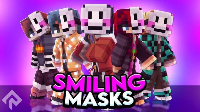 Thumbnail of the Minecraft Bedrock Marketplace product Smiling Masks created by RareLoot.