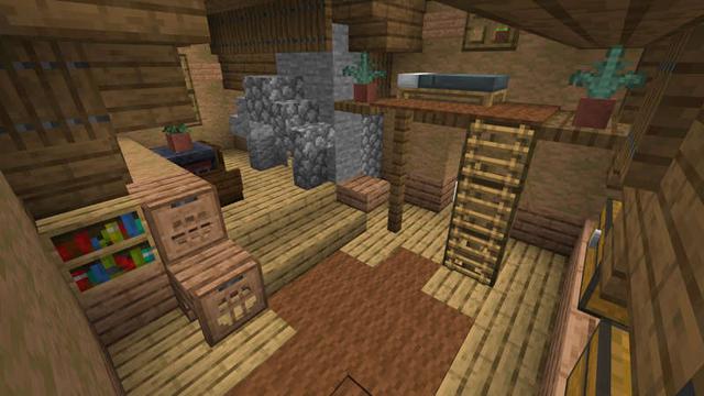 Screenshot of the Minecraft Bedrock Marketplace product Snow Village created by RareLoot.