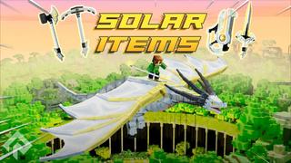 Thumbnail of the Minecraft Bedrock Marketplace product Items solaires created by RareLoot.