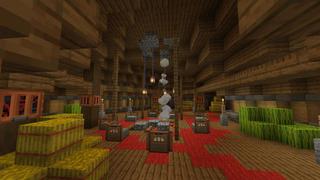 Screenshot of the Minecraft Bedrock Marketplace product Stone Age Village created by RareLoot.