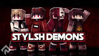 Thumbnail of the Minecraft Bedrock Marketplace product Stylish Demons created by RareLoot.