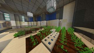 Screenshot of the Minecraft Bedrock Marketplace product Subnautic Survival Base created by RareLoot.