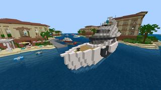 Screenshot of the Minecraft Bedrock Marketplace product Summer Resort created by RareLoot.