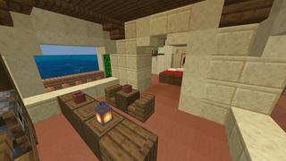 Screenshot of the Minecraft Bedrock Marketplace product Summer Resort created by RareLoot.