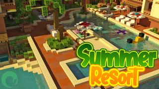 Thumbnail of the Minecraft Bedrock Marketplace product Summer Resort created by RareLoot.