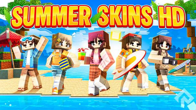 Thumbnail of the Minecraft Bedrock Marketplace product Summer Skins HD created by RareLoot.