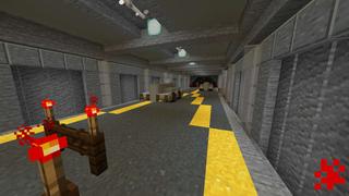 Screenshot of the Minecraft Bedrock Marketplace product Superheroes Secret Base created by RareLoot.