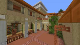 Screenshot of the Minecraft Bedrock Marketplace product Superheroes Secret Base created by RareLoot.